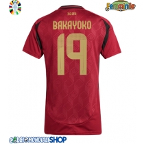 Maglie da calcio Belgio Johan Bakayoko #19 Prima Maglia Femminile Europei 2024 Manica Corta